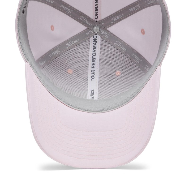 Titleist Tour Performance cappellino da uomo, rosa pallido/bianco