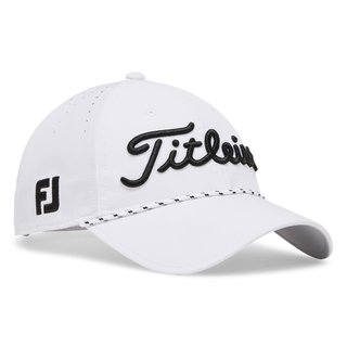 Titleist Tour Breezer cappellino da uomo, bianco/nero