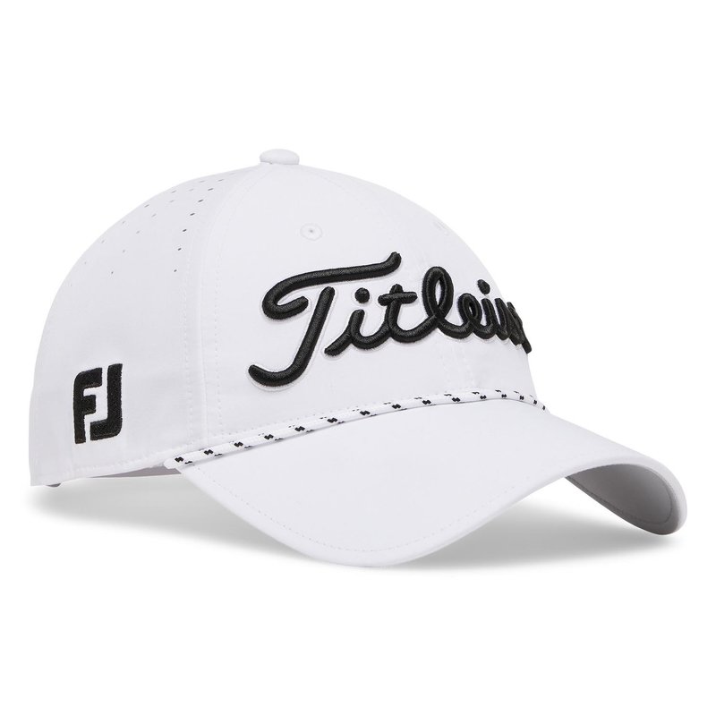 Titleist Tour Breezer cappellino da uomo, bianco/nero