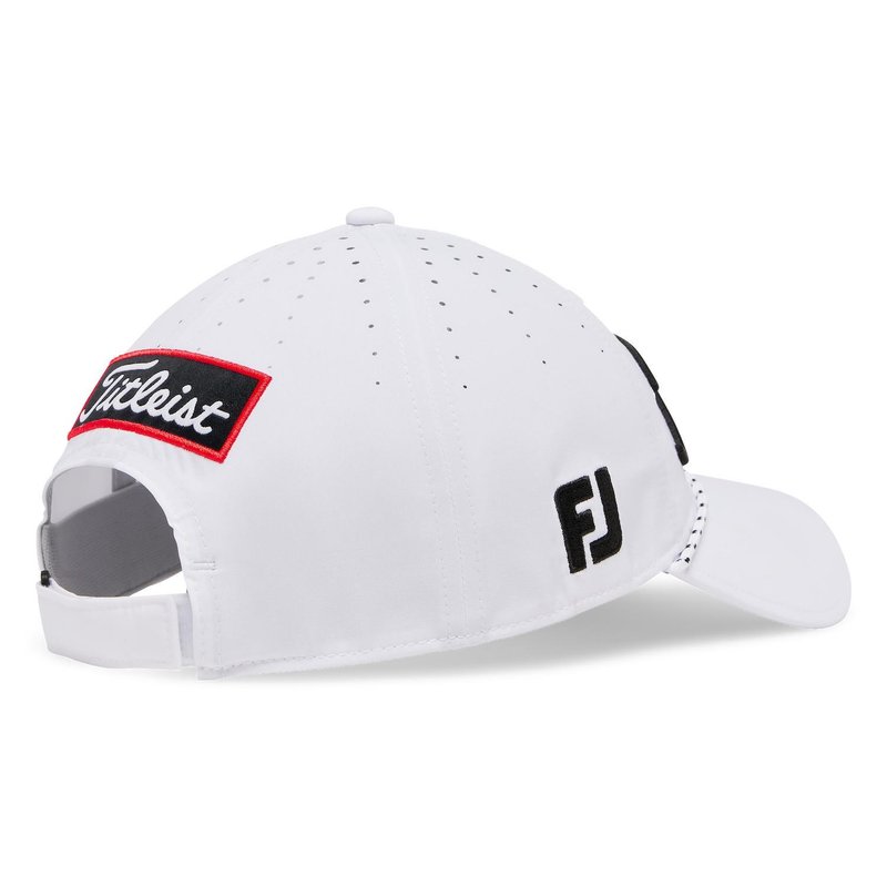 Titleist Tour Breezer cappellino da uomo, bianco/nero