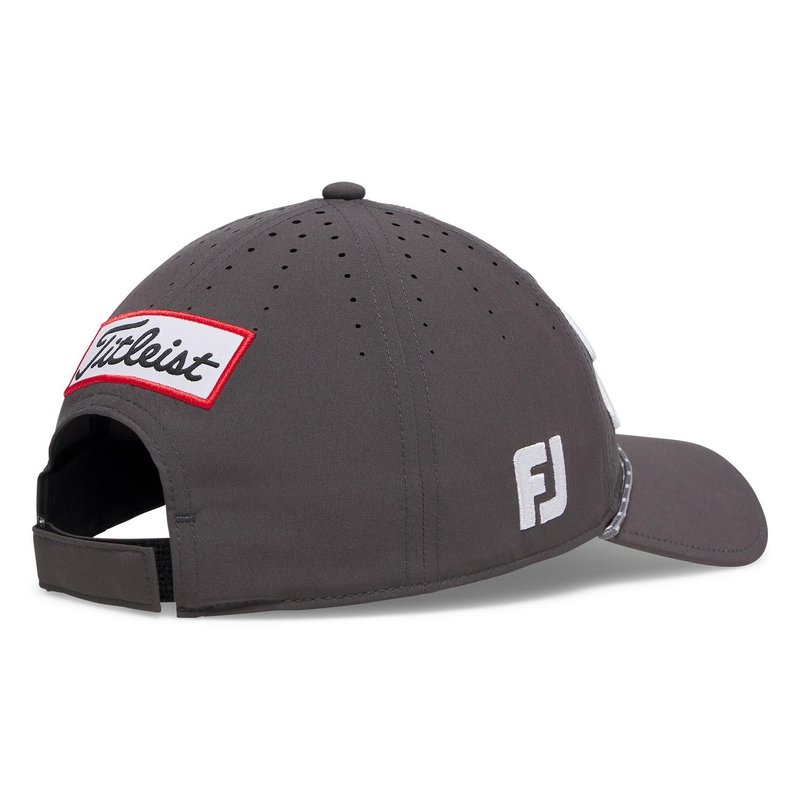 Titleist Tour Breezer cappellino da uomo, charcoal/white