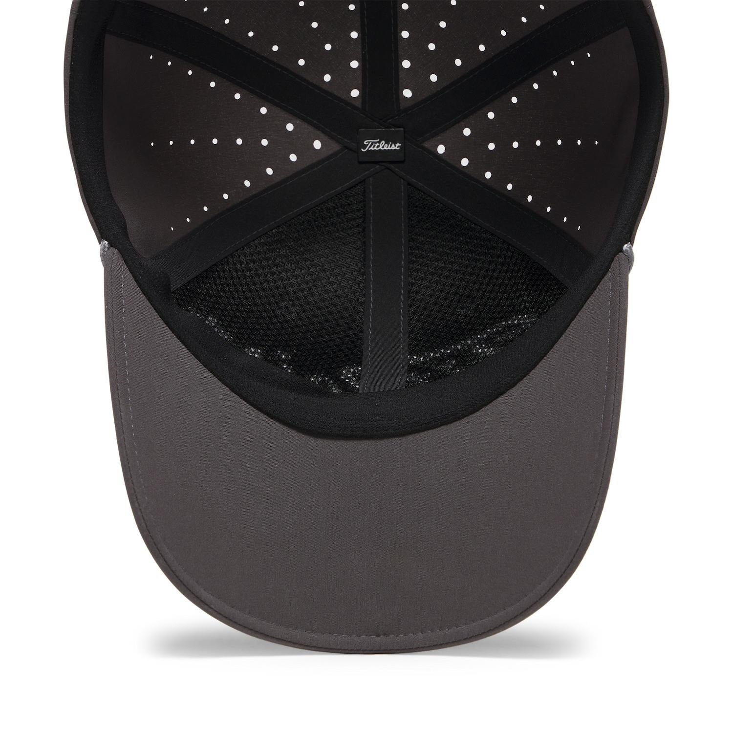 Titleist Tour Breezer cappellino da uomo, charcoal/white