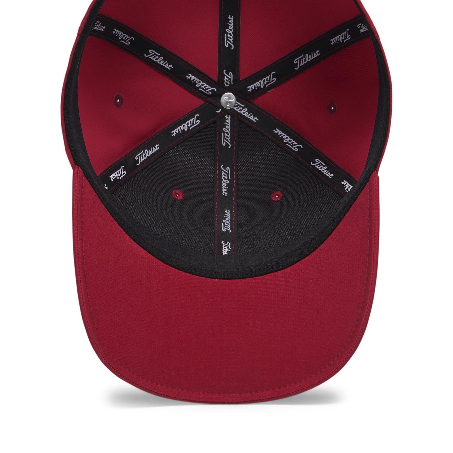 Titleist Players Ball Marker cappellino da uomo, cremisi/bianco