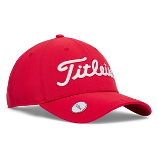 Titleist Players Ball Marker berretto da uomo, rosso/bianco