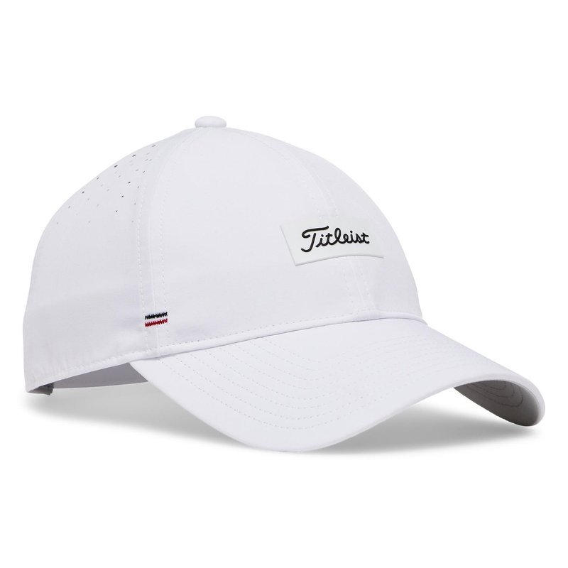 Titleist Charleston Breezer cappellino da uomo, bianco/bianco/nero
