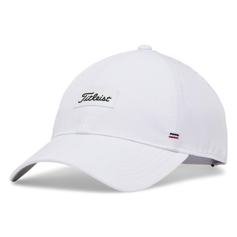 Titleist Charleston Breezer cappellino da uomo, bianco/bianco/nero