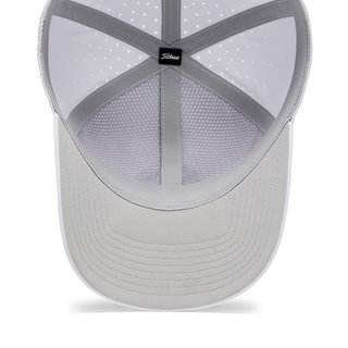 Titleist Charleston Breezer cappellino da uomo, bianco/bianco/nero
