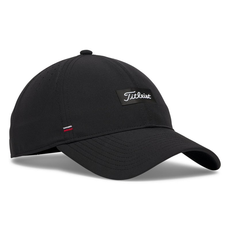 Titleist Charleston Breezer cappellino da uomo, nero/nero/bianco