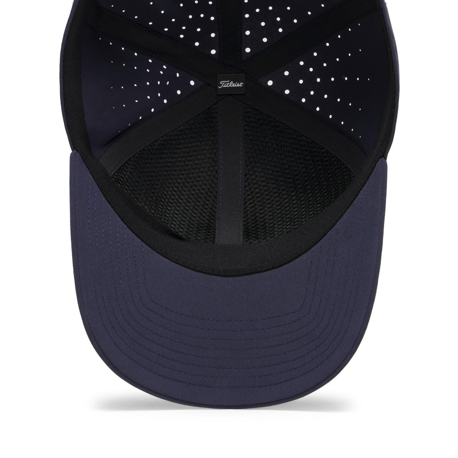 Titleist Charleston Breezer cappellino da uomo, blu navy/bianco/lime chiaro