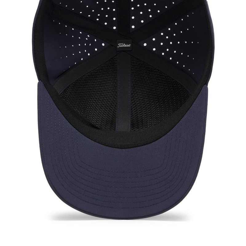 Titleist Charleston Breezer cappellino da uomo, blu navy/bianco/lime chiaro