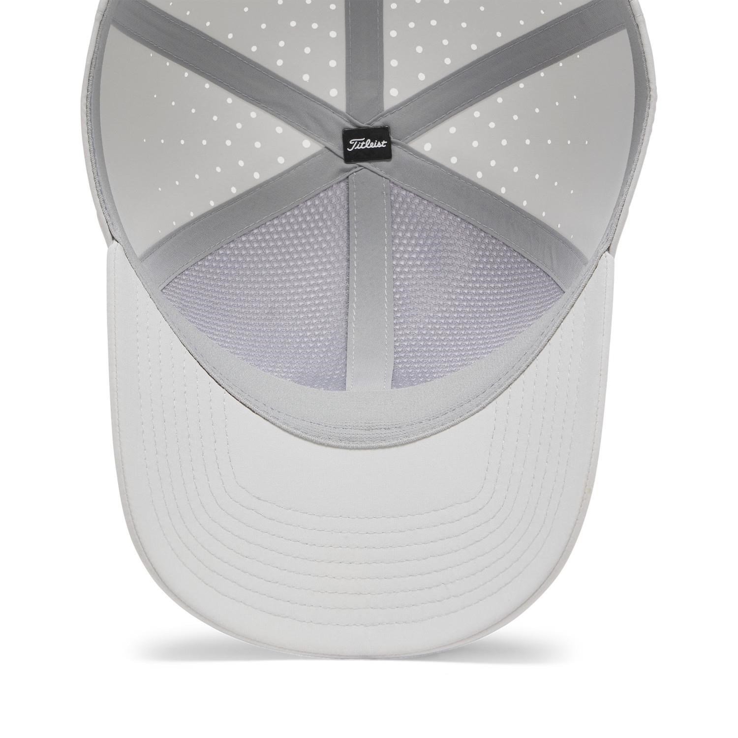 Titleist Charleston Breezer cappellino da uomo, marble/carbone/bianco