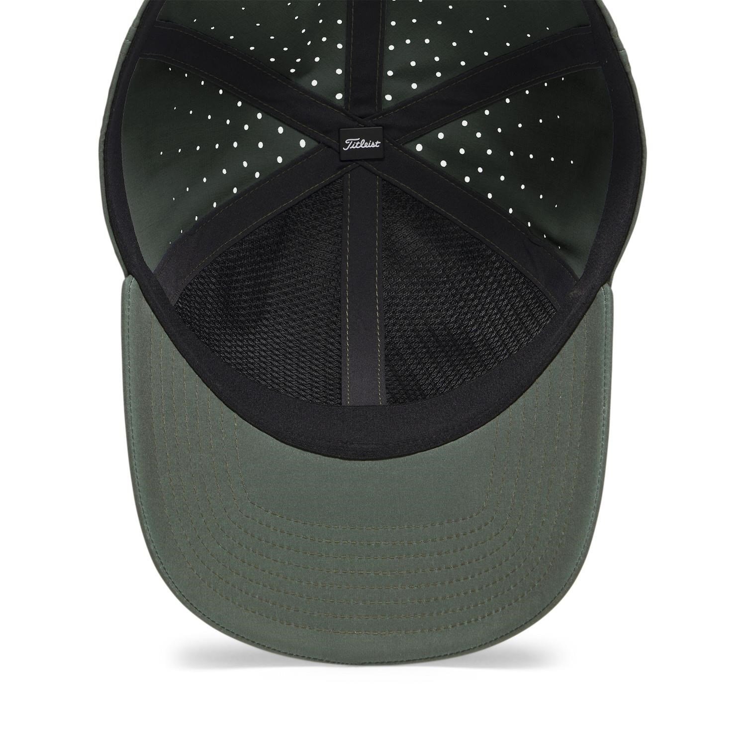 Titleist Charleston Breezer cappellino da uomo, cypress/nero/bianco