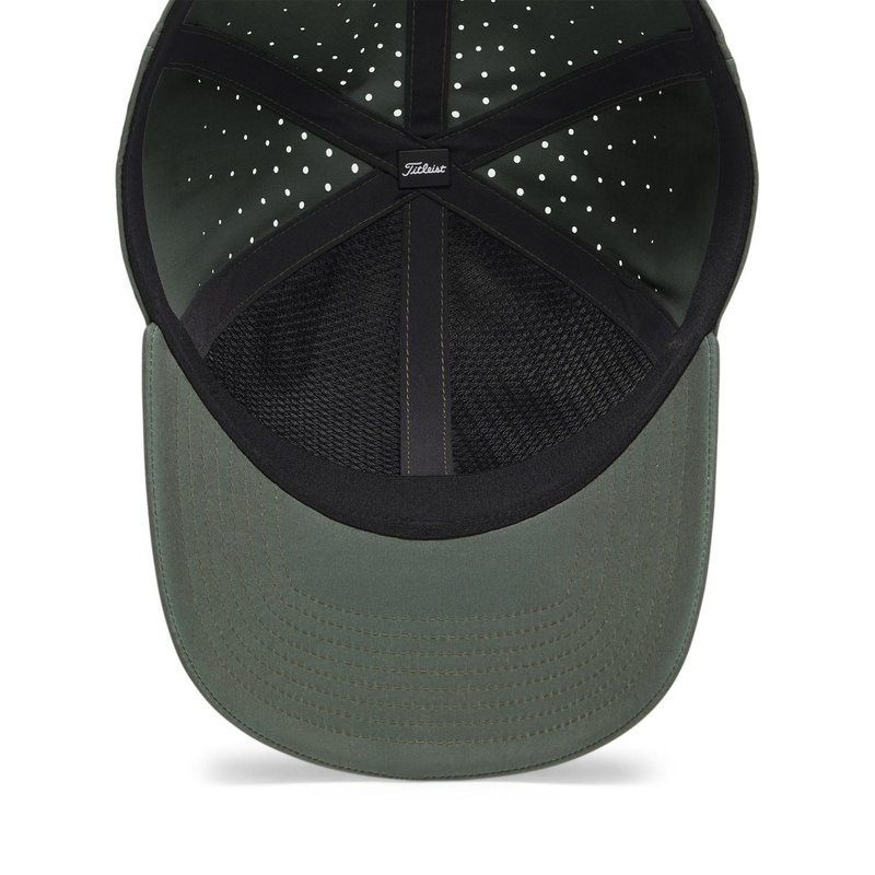Titleist Charleston Breezer cappellino da uomo, cypress/nero/bianco