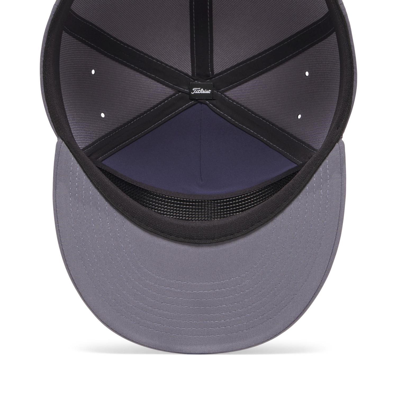 Titleist Santa Cruz Kickback cappellino da uomo, washed indigo/navy/crimson