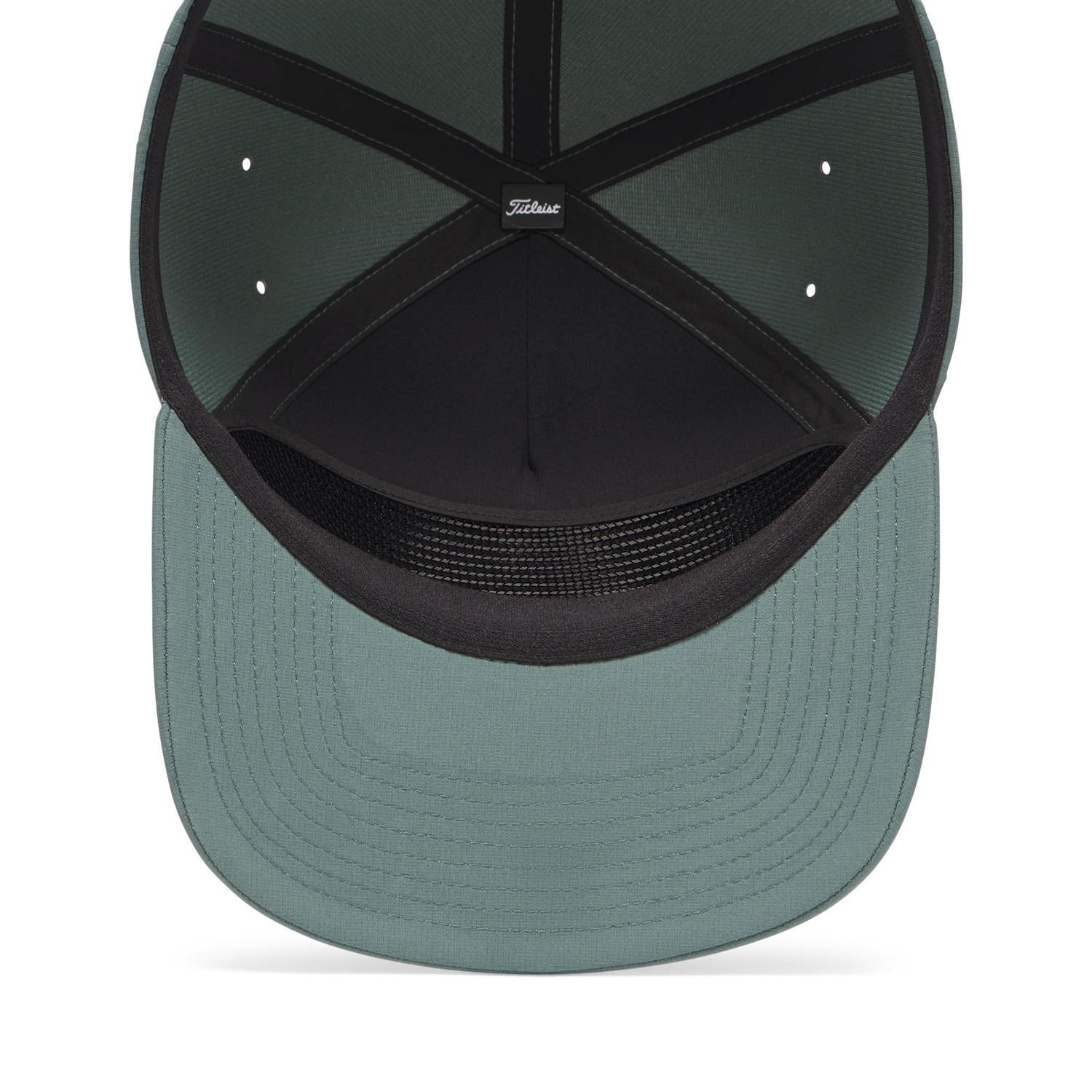 Titleist Santa Cruz Kickback cappellino da uomo, eucalyptus/charcoal