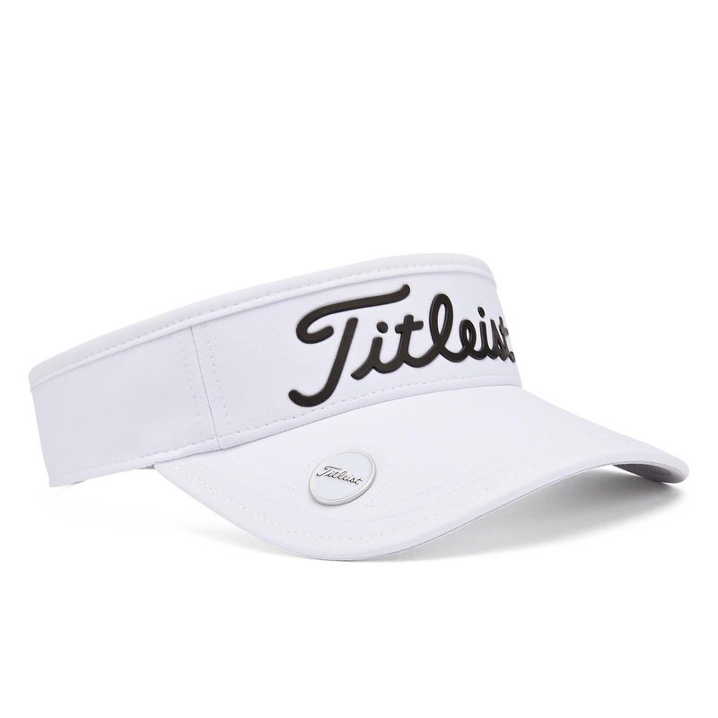 Titleist Players Ball Marker visiera unisex, bianco/nero