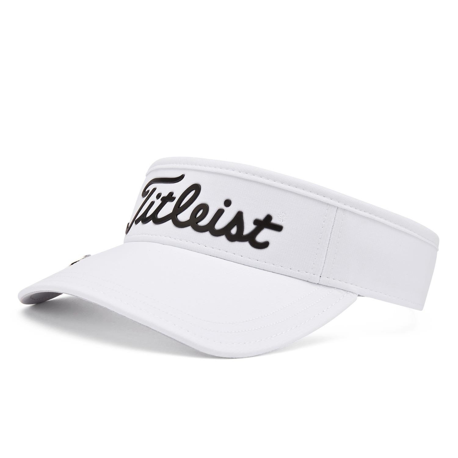 Titleist Players Ball Marker visiera unisex, bianco/nero