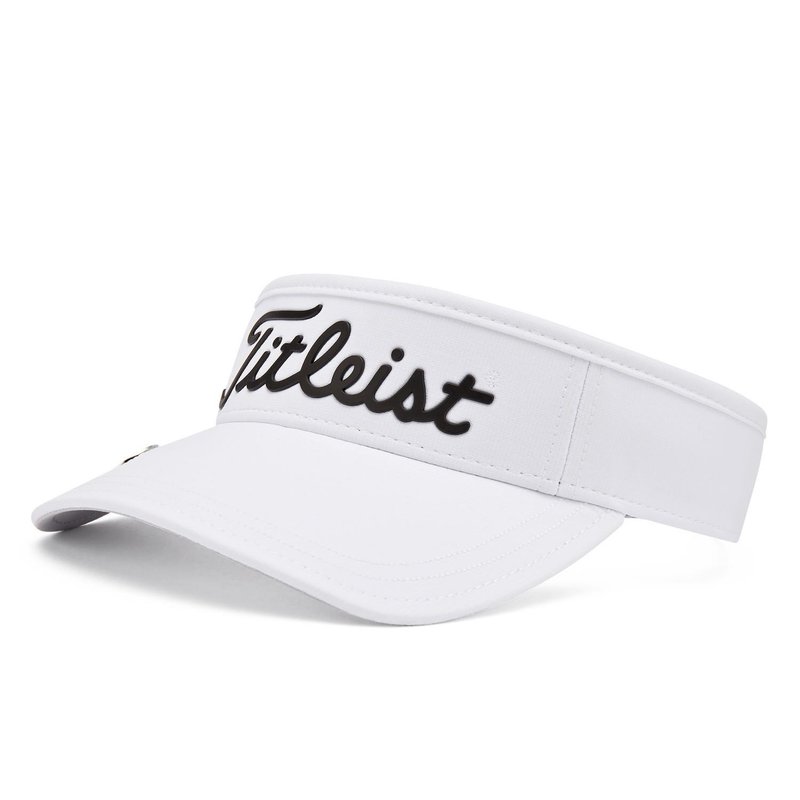 Titleist Players Ball Marker visiera unisex, bianco/nero