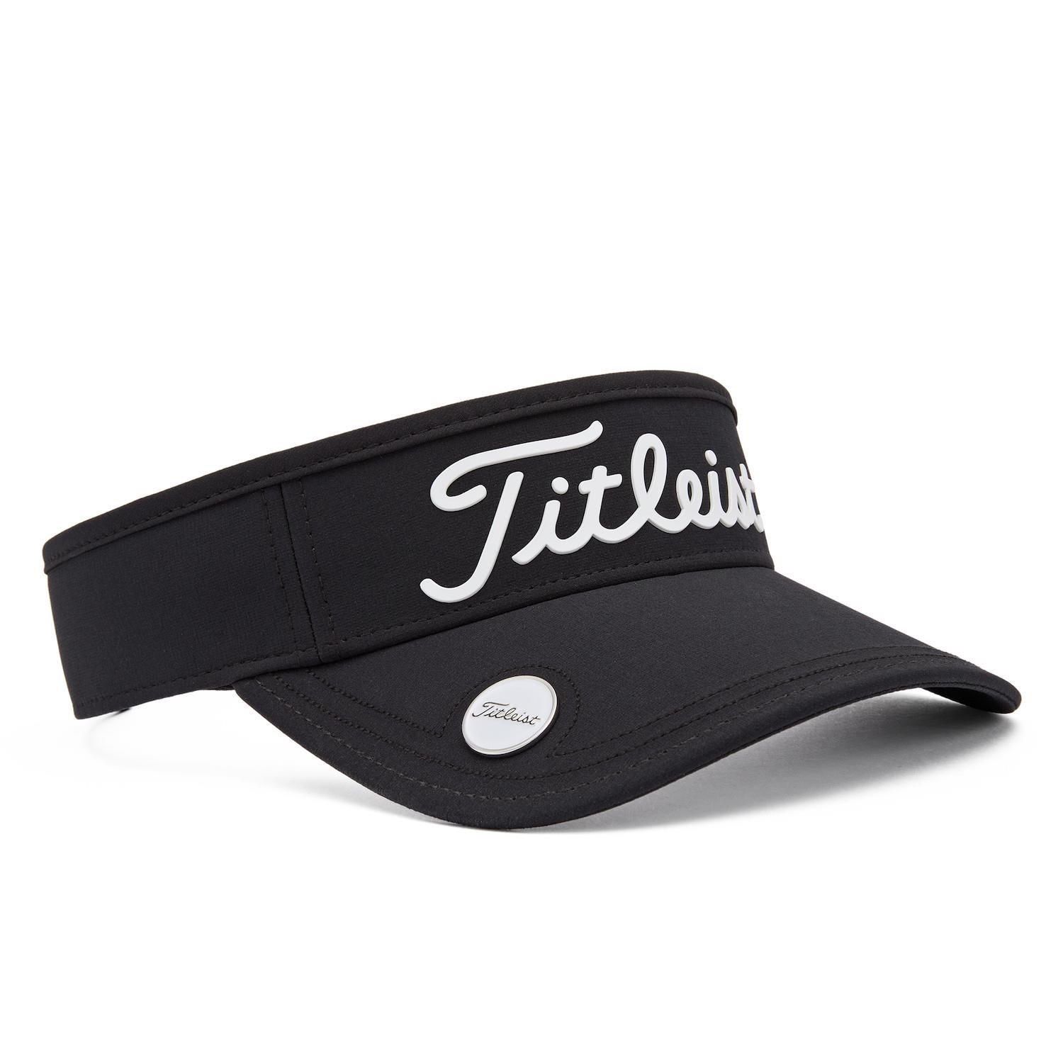 Titleist Players Ball Marker visiera unisex, nero/bianco