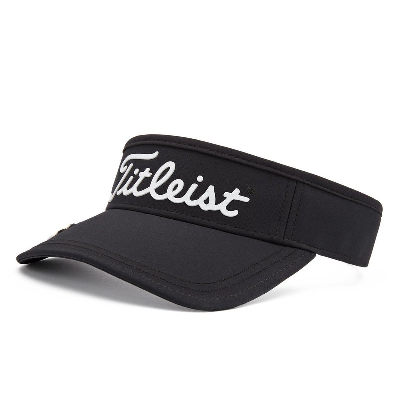 Titleist Players Ball Marker visiera unisex, nero/bianco