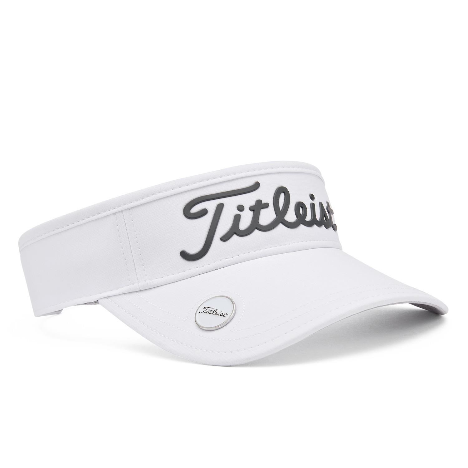 Titleist Players Ball Marker visiera unisex, bianco/antracite
