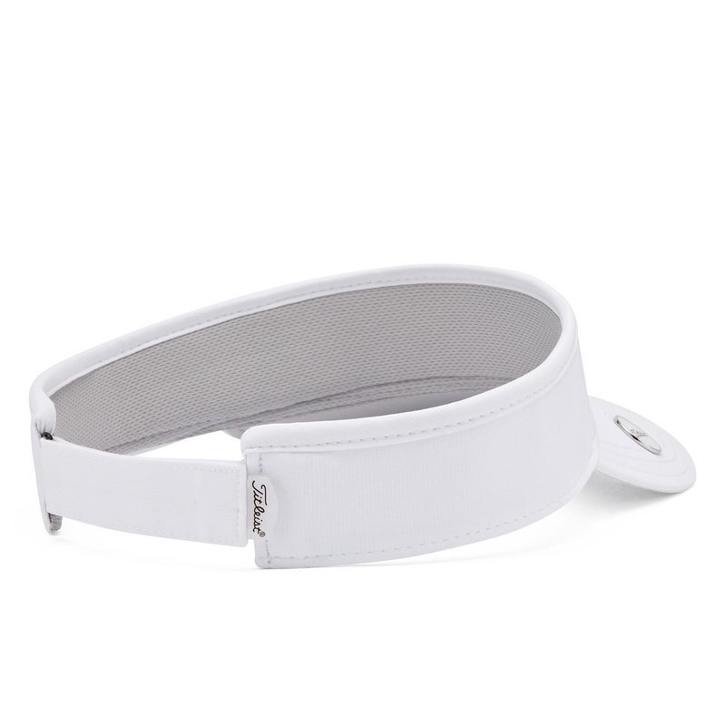 Titleist Players Ball Marker visiera unisex, bianco/antracite