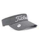 Titleist Players Ball Marker visiera unisex, carbone/bianco