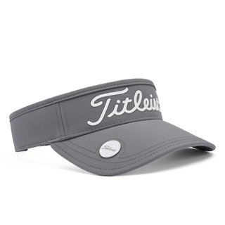 Titleist Players Ball Marker visiera unisex, carbone/bianco