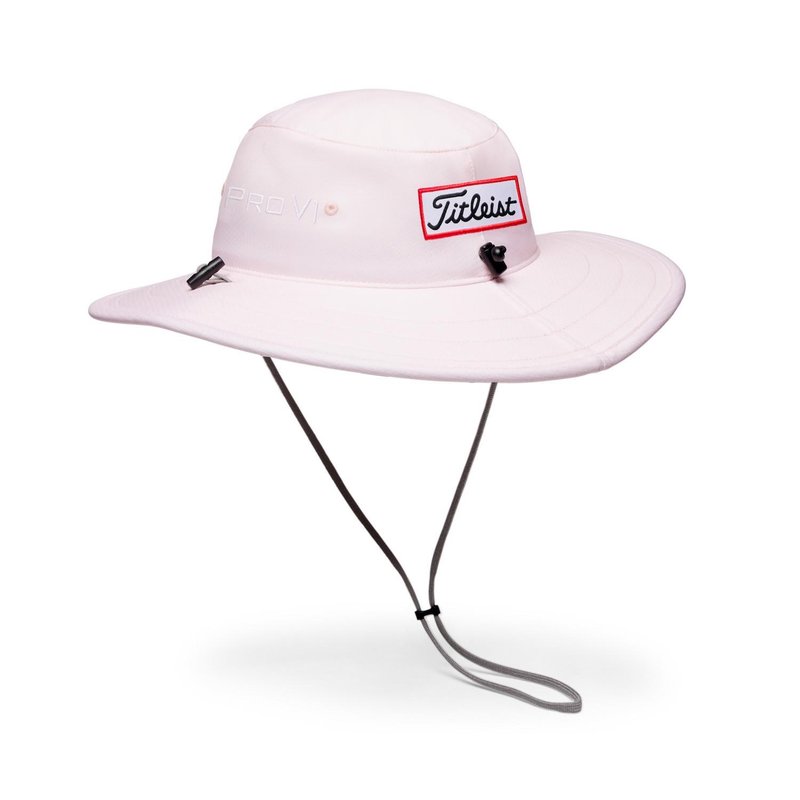 Titleist Tour Aussie cappello da pescatore da uomo, rosa pallido/bianco