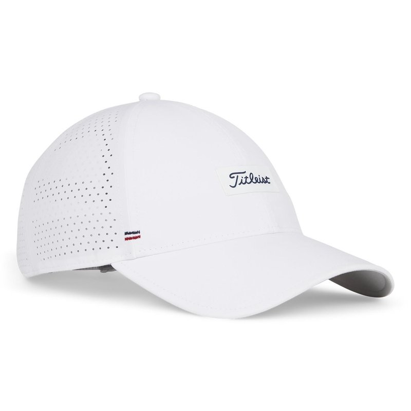 Titleist Charleston Breezer cappellino da donna, bianco/bianco/blu navy