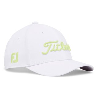 Titleist Junior Tour Performance cappellino junior, bianco/lime chiaro