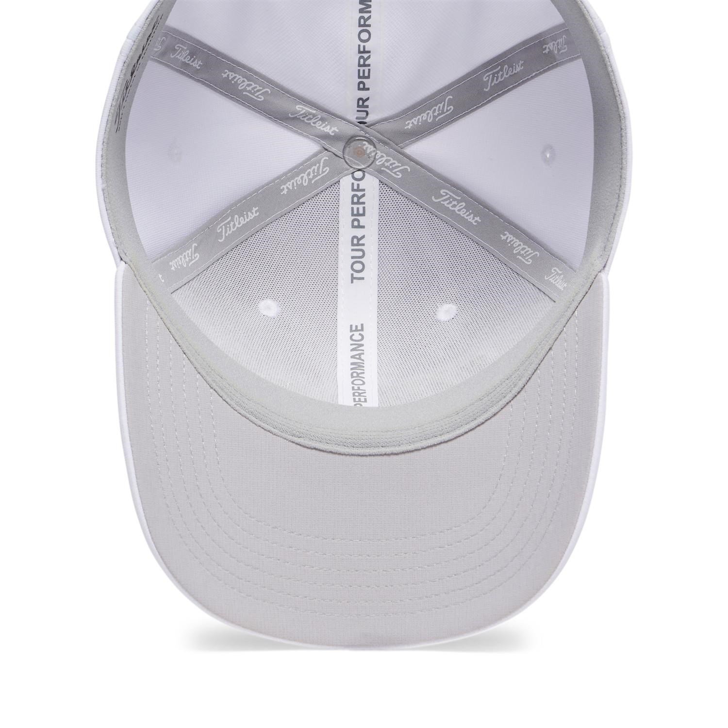 Titleist Junior Tour Performance cappellino junior, bianco/lime chiaro