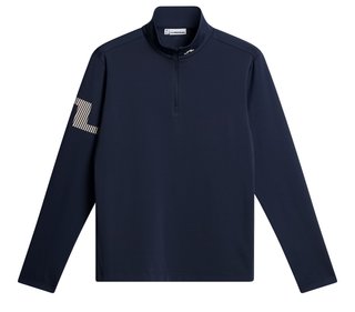 J.Lindeberg Heath Strike Mid Layer felpa da uomo, JL Navy