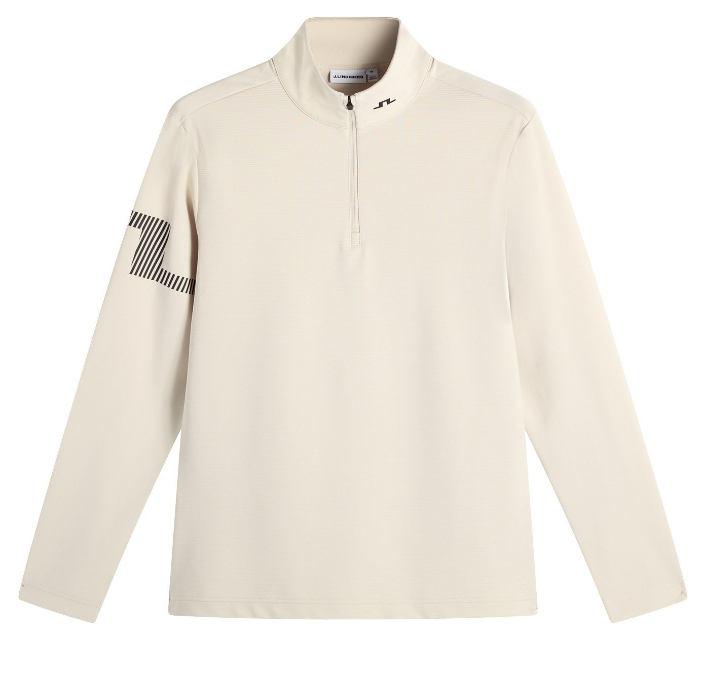J.Lindeberg Heath Strike Mid Layer felpa uomo, moonbeam