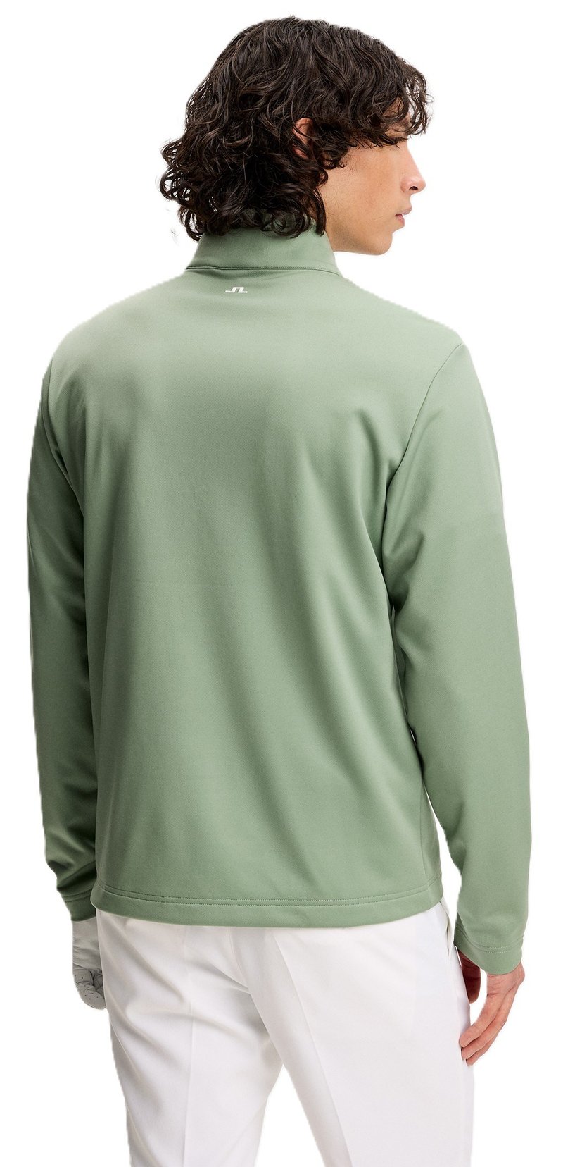 J.Lindeberg Clide Quarter Zip da uomo felpa, hedge green