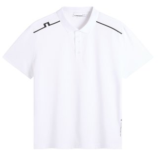J.Lindeberg Lionel polo da uomo, bianco