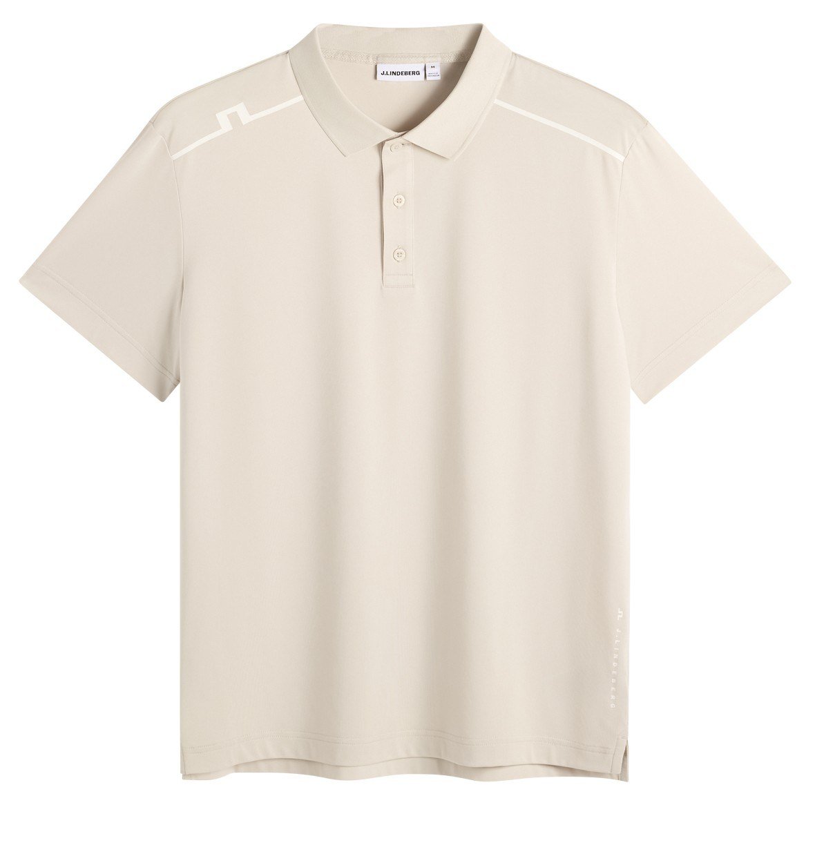 J.Lindeberg Lionel polo da uomo, moonbeam