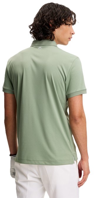 J.Lindeberg Tour Tech Slim Fit polo da uomo, hedge green