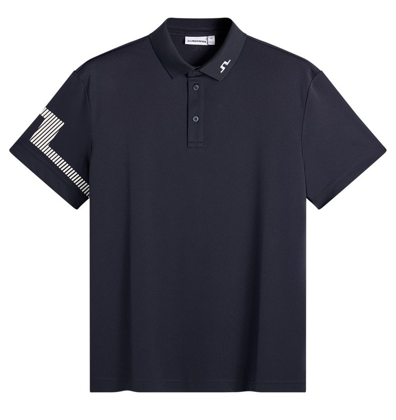 J.Lindeberg Heath polo da uomo, JL Navy