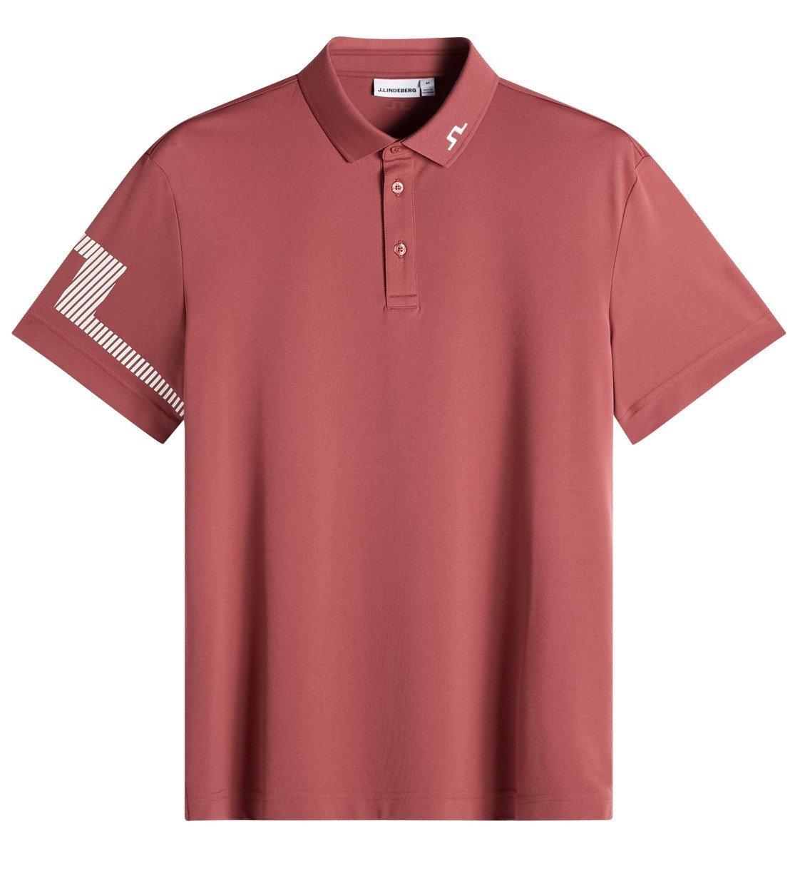 J.Lindeberg Heath polo da uomo, apple butter