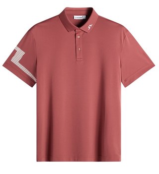 J.Lindeberg Heath polo da uomo, apple butter