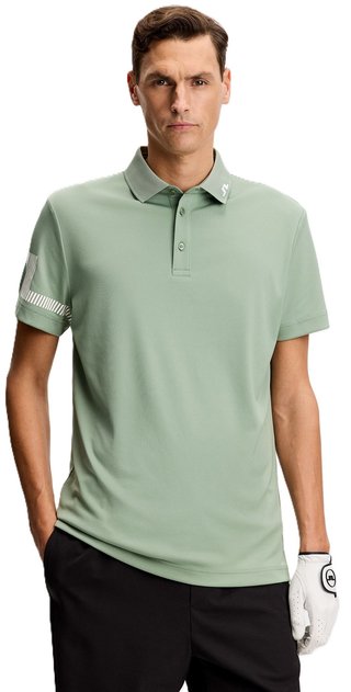 J.Lindeberg Heath polo da uomo, hedge green