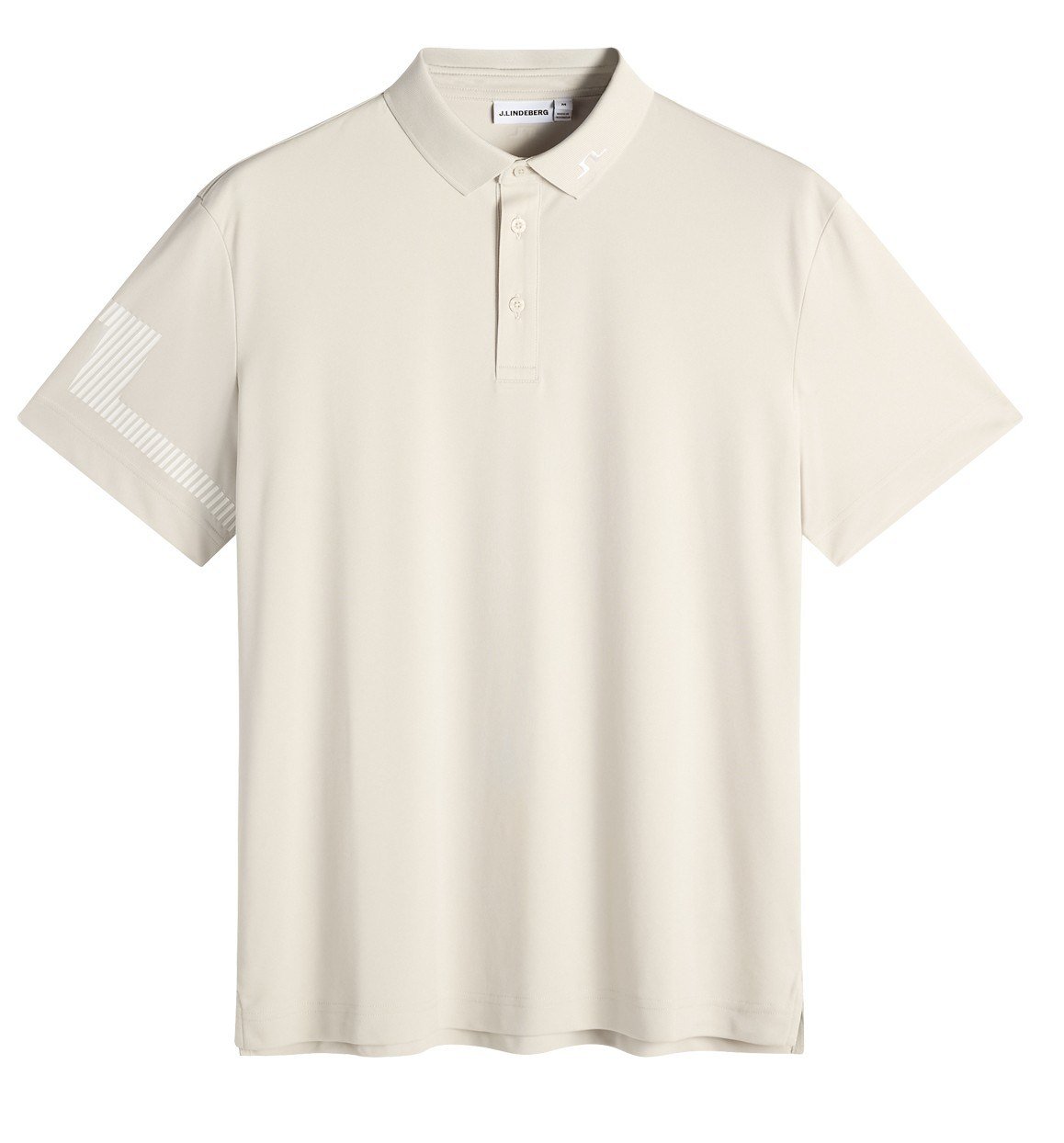 J.Lindeberg Heath polo uomo, moonbeam