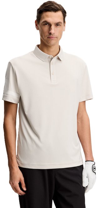 J.Lindeberg Heath polo uomo, moonbeam