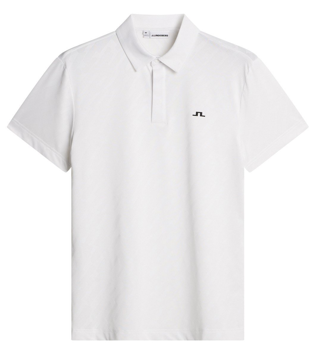 J.Lindeberg Wilhelm polo da uomo, bianco