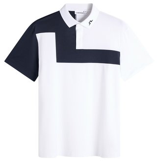 J.Lindeberg Rody polo da uomo, bianco