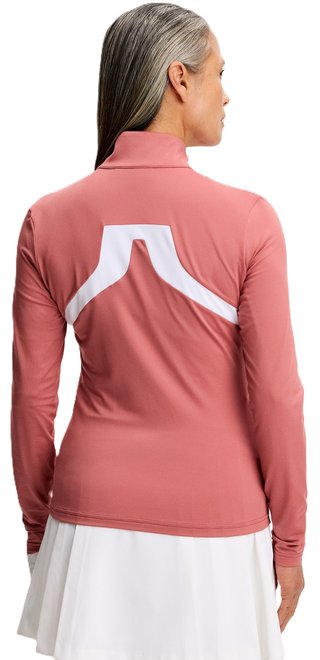 J.Lindeberg Janice Mid Layer felpa donna, withered rose
