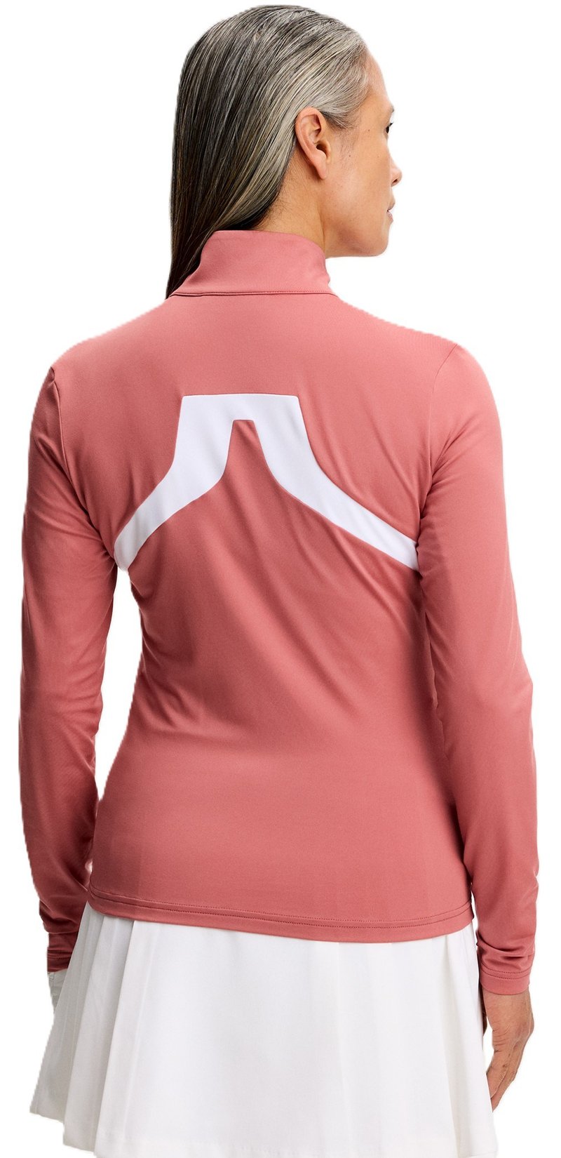 J.Lindeberg Janice Mid Layer felpa donna, withered rose