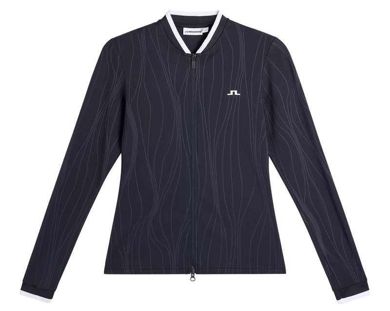 J.Lindeberg Susanna Mid Layer felpa donna, JL Navy