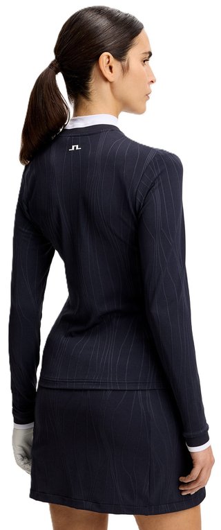 J.Lindeberg Susanna Mid Layer felpa donna, JL Navy